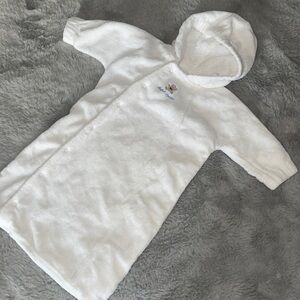 Vintage RALPH LAUREN Baby Towel terri cloth Layette Sz 0-6M Beach Cover Up